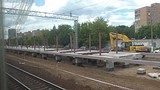  26.06.18 строят новую платформу., Ремонт станции Одинцово., volkov2016