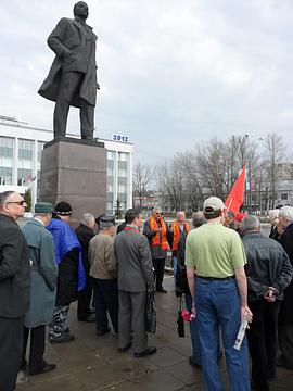 22апр2012г. Одинцово., Ленин и Сталин - наше знамя!, nkolbasov, Одинцово, Ново-Спортивная  д.6