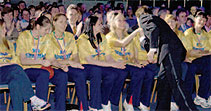 26 апреля Одинцово и всё волейбольное Подмосковье чествовали своих любимиц и просто красавиц