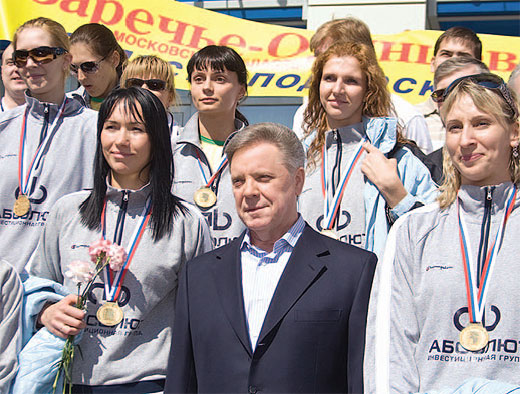 26 апреля Одинцово и всё волейбольное Подмосковье чествовали своих любимиц и просто красавиц