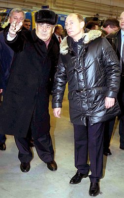 Владимир Путин и Минтимер Шаймиев