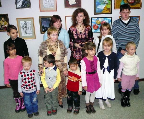 Светлана Сергеевна Кулик со своими учениками
