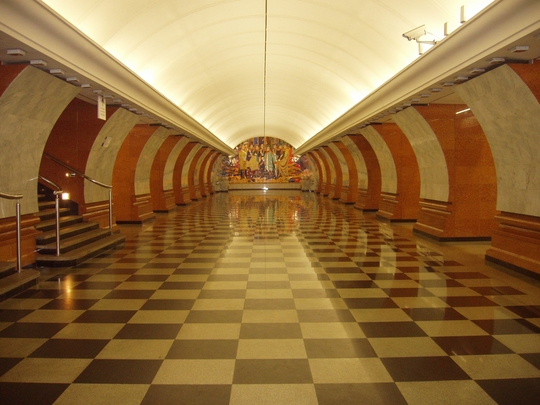 Станция метро Парк Победы