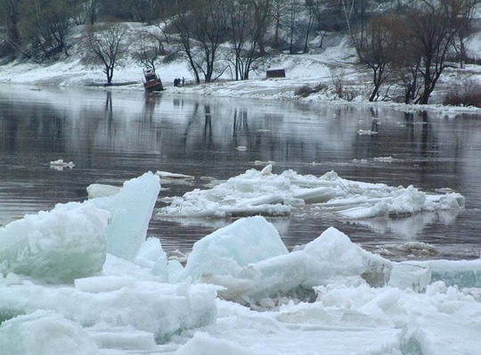 Вода в Звенигороде на Москве-реке может подняться до 2,5 метров 