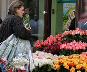 К 8 марта цветы в Одинцово подорожают на 30%