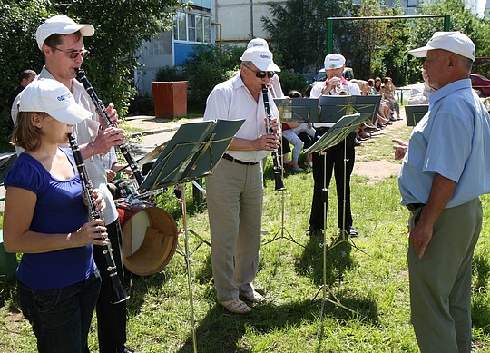 Праздник двора в Одинцово