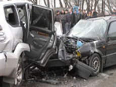 Сотрудник ФСБ устроил аварию на Минском шоссе, уснув за рулем