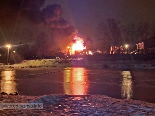 пожар в Немчиновке