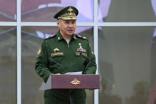 Сергей Шойгу на форуме Армия 2015