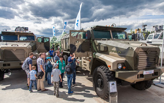 Одинцовские ветераны стали гостями масштабного форума «Армия-2015»
