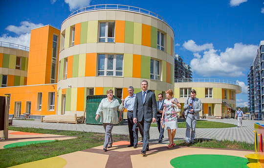 В октябре откроется детский сад на 170 мест в Заречье