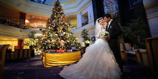 10 пар смогут пожениться в Новогоднюю ночь в барвихе