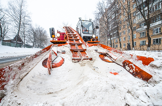 Проблема уборки снега в Одинцово