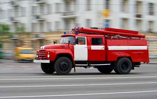 Пожарные спасил человека из огня в Одинцовском районе