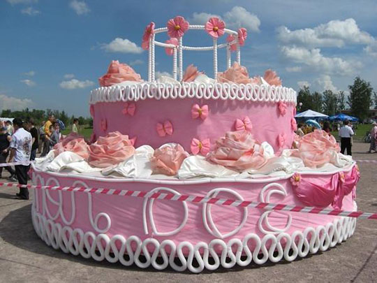 Большой торт, День города Одинцово