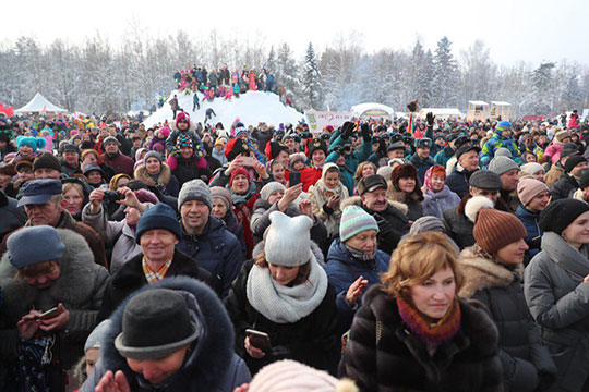 Масленица в Захарово, 18 февраля