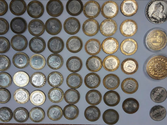 Коллекцию монет похитили из квартиры в Одинцово