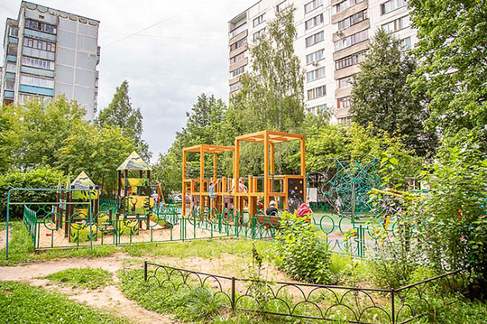 Благоустройство дворов в Одинцовском районе