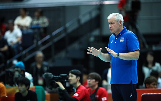 Вадим Панков ушёл с поста главного тренера женской сборной России по волейболу 