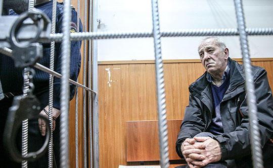 Виктор Тихонов в суде
