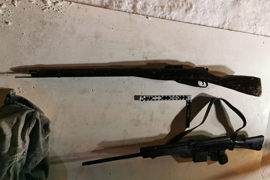 Оружие в гараже у мужчины, который застрелил электрика в Кубинке