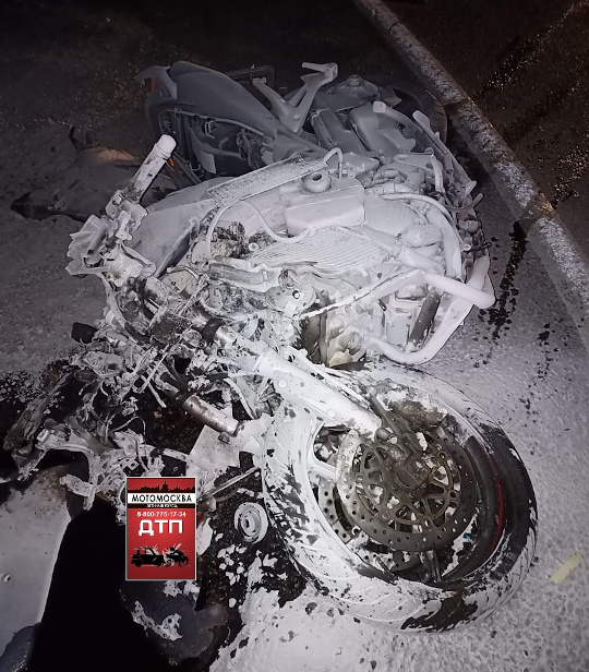 Мотоциклист погиб в аварии на Минском шоссе