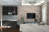 Проект квартиры 54м².