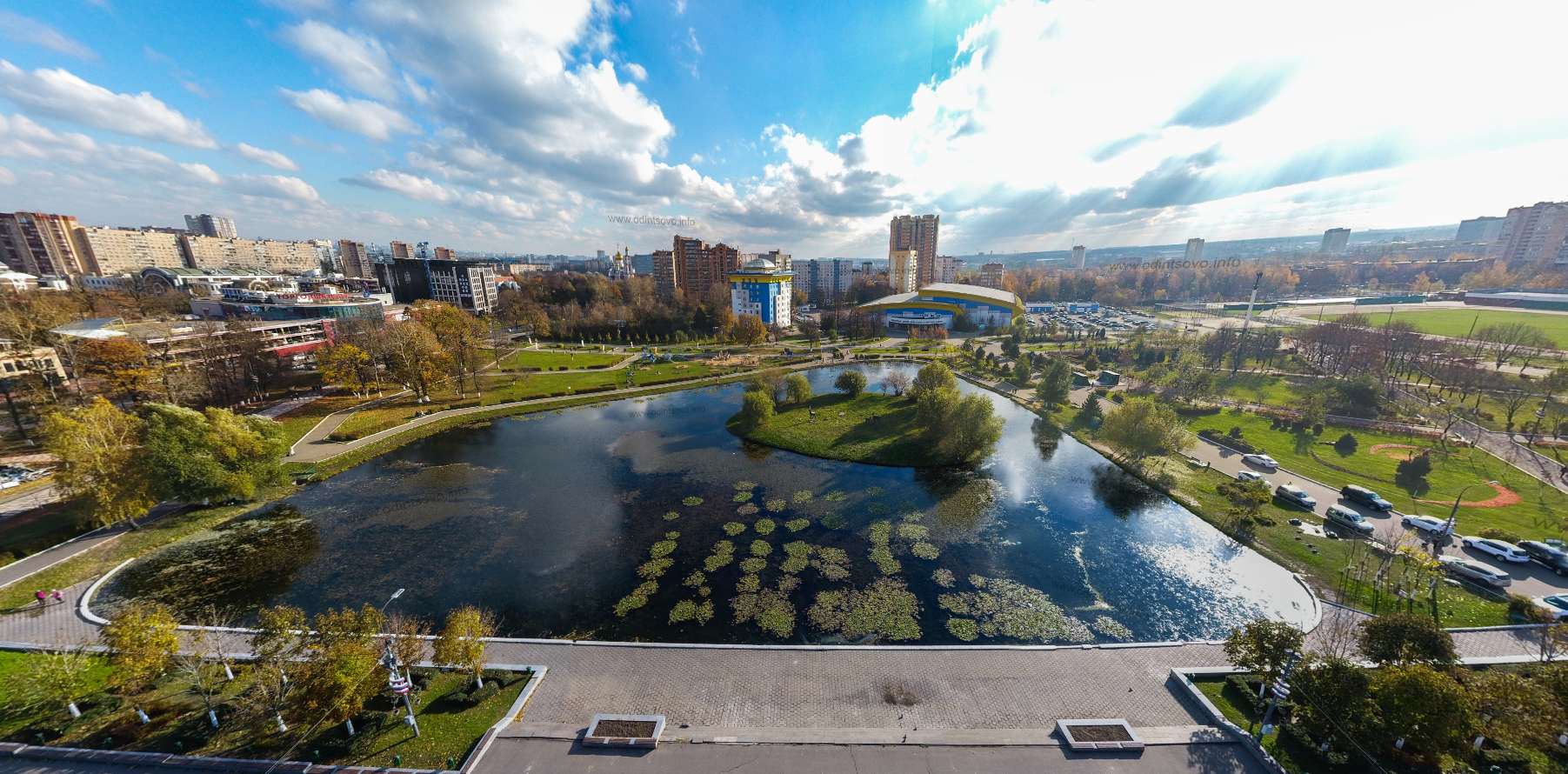 Панорама центра Одинцово