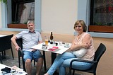 в ресторане, Вена-2017, yans