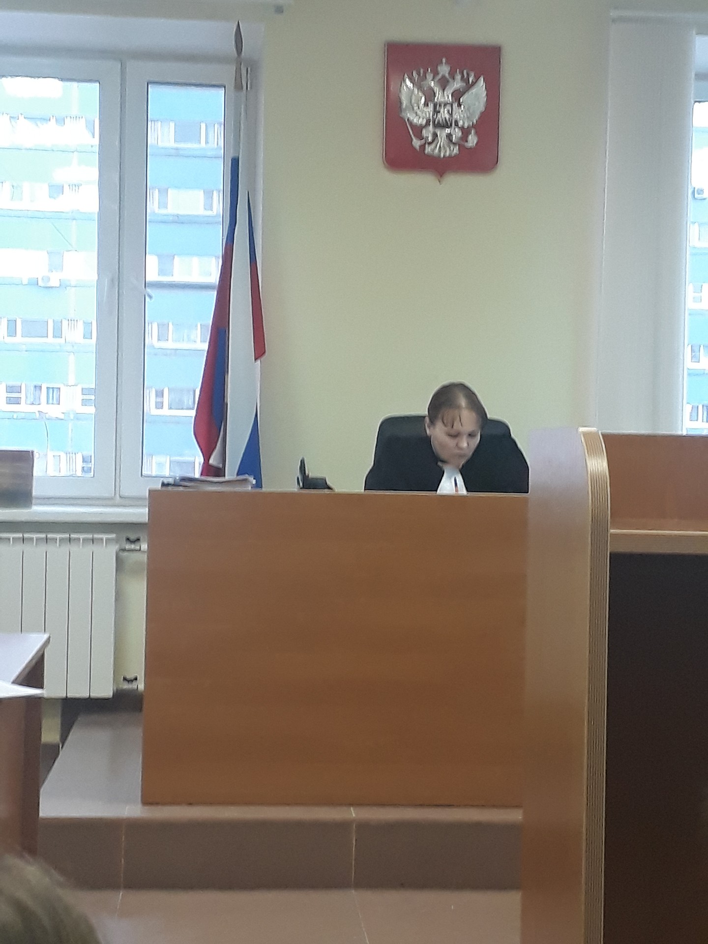 Судья Проскурякова О.А. напряженно вникает в суть исковых требований