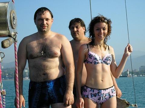 экипаж яхты............они же - рыболовы......, Сочи -2005, FAS, Одинцово