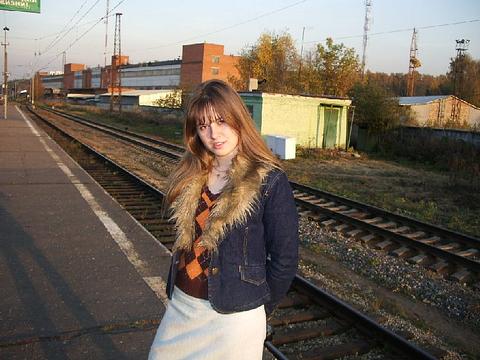 На станции, Здесь Я, Olgusha, Moscow