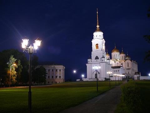 Ночной Владимир Фото