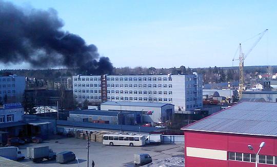 Пожар на газовой заправке, ilbor, Одинцово