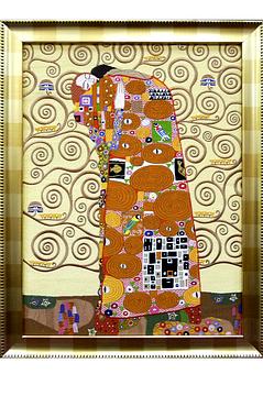Картина 41×51 Густав Климт «Упоение», Вышивка на заказ, pravilo, москва