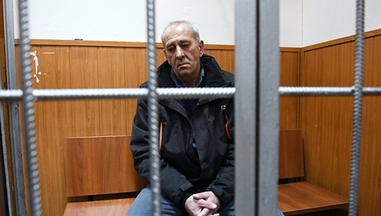 Виктор Тихонов в суде 