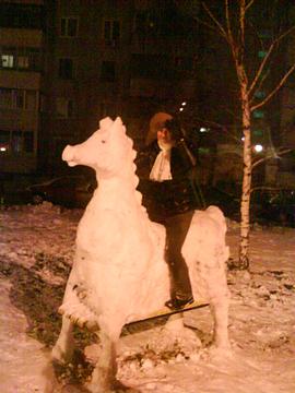 замечательный подарок детям и взрослым г. Одинцово!, Конкурс снеговиков - 2011/12, kreative