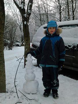 Это наш снеговичок:-), Конкурс снеговиков - 2011/12, mylisa