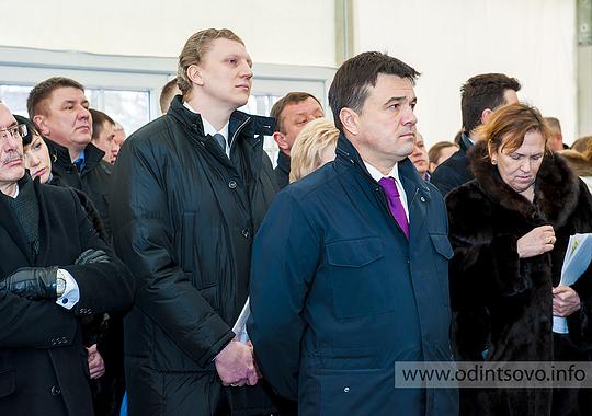 Андрей Воробьев посетил Одинцово 04.02.2014, Одинцово-1