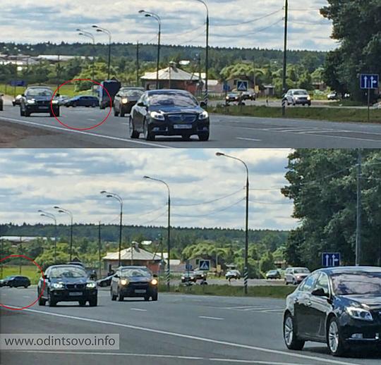На Минском шоссе упразднили левые повороты, Всех не оштрафуешь