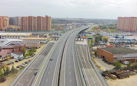Объездная дорога, северный обход Одинцово, ЖК «Гусарская баллада», ПВП на Можайском шоссе