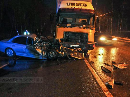 ДТП - происшествия на дороге, Место ДТП в сторону Волоколамского шоссе 16.12.2014