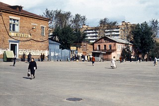 Привокзальная площадь в ХХ веке
Автор фото Иван Колупаев