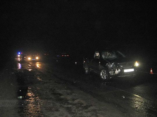 ДТП - происшествия на дороге, Лексус на Минке 21.02.15 сбил человека