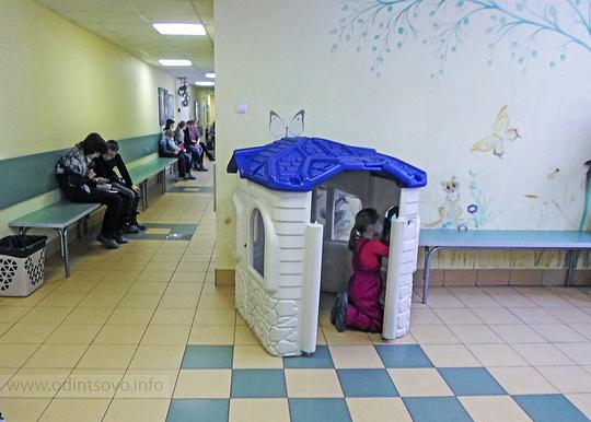 Работа детской поликлиники на Говорова, 10, Благоустройство на 2 этаже