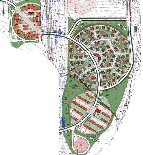 Новый раздел, проект СКМ-инжиниринг кварталов таунхаусов