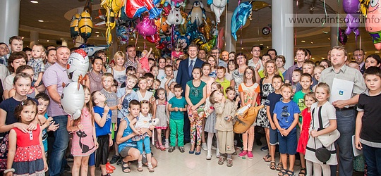 Многодетные семьи Одинцовского района получили
документы на земельные участки