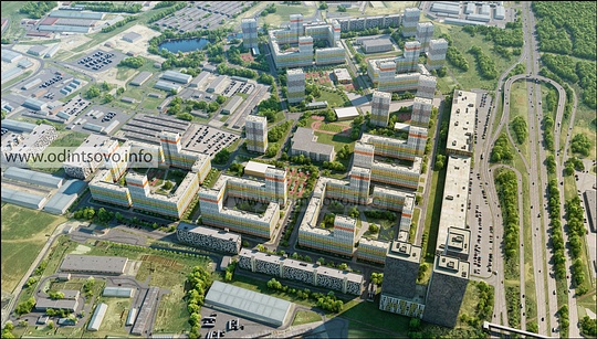 Бывший военный городок №135 (Одинцово-1) превратят в крупный многофункциональный жилой комплекс