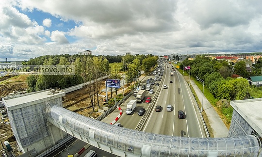Сужение проезжей части при движении в Москву на 17-м км Минского шоссе будет снято до 14 июля
