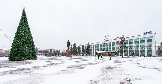 Ёлка в центре Одинцово 2016-2017